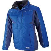 Planam Winterjacke kornblumenblau/marine/zink XS S