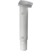 Magni Alberts 653903 Bodenhülse für Wäschepfähle Kunststoff, weiss