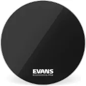 Evans MX2 schwarzes Marsch-Bass Drumfell 26"