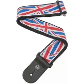 Daddario Woven Guitar Strap Union Jack