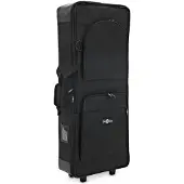 Gear4Music Tasche für Keyboards mit 61 Tasten mit Rollen von
