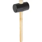 PICARD Gummihammer 251/7a ES 140x90mm Eschenstiel Gr. 4