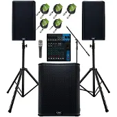 QSC K12.2 Komplettes PA-System-Bundle