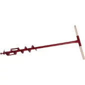 Floraworld Erdlochbohrer 90mm / 105cm m. HolzgriffFloraworld