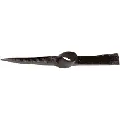 Ideal Idealspaten Kreuzhacke Stahl schwarz lackiert 3 kg, ohne Stiel