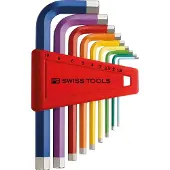 PB Swiss Tools PB stiftnøglesæt Rainbow 1,5-10 mm