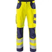 Kübler Hose REFLECTIQ PSA 2 warngelb/dunkelblau Form 2207 Grösse 46