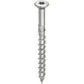 Heco TOPIX-plus Terrassenschraube Senkkopf mit Frsrippen TX Teilgewinde 5x80 mm Edelstahl A2 200 S