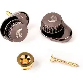 Daddario PW-SLS-03 Universal Strap Locks Gold