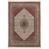Theko Orientteppich Benares Bidjar , creme , Wolle , Maße (cm): B: 250