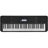 Yamaha PSR E383 Tragbares Keyboard Schwarz