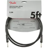 Fender Professional Instrumentenkabel 15m gerade schwarz