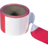Posamo Absperrband 80 mm rot/weiß a 250 m