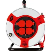 REV Kabeltrommel 40m Stahl stahl-rot H07RN-F3G Beschaffungsartikel