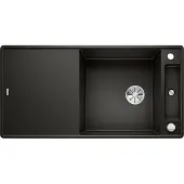 BLANCO Spüle AXIA III XL 6 S-F 990 x 500 mm schwarz 525859