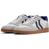 Hummel Handball Perfekt NS Indoor Schuhe Sneaker weiß/grau/blau 232725-9109, Schuhgröße:39 EU