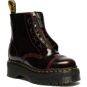 Dr. Martens für Damen. 25233600 Sinclair Arcadia kirschrote Lederstiefel (42), Wohnung, Schnürsenkel, Lässig, Kastanienbraun