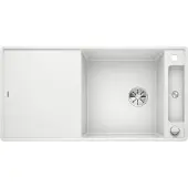 BLANCO Granitspüle "AXIA III XL 6 S-F" 1 Stk. tlg. inklusive gratis Esche-Compound-Brückenschneidebrett