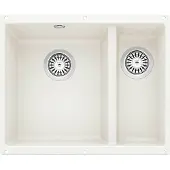 BLANCO Spüle ROTAN 340/160 555 x 460 mm weiß 523078