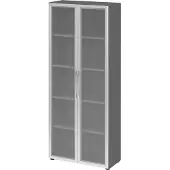 Hammerbacher Flügeltürenschrank Glas V4