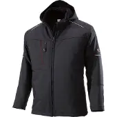 Bp Winter-Softshelljacke 1869 572,Gr.2XL, schwarz