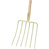 Ideal Idealspaten Silogabel 6 Zinken Eschenstiel 130 cm