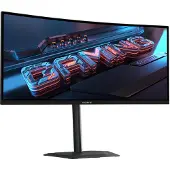 Gigabyte Curved-Gaming-Monitor "G34WQC2", Energieeffizienz: G, schwarz, Monitore, neig-,schwenk-, höhenverstellbar, Curved-Gaming-Monitor