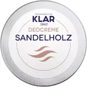 Klar Seifen Klar Deocreme Sandelholz 65 ml Creme