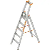 Layher Topic 1064 Stufenstehleiter 5 Stufen