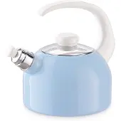 Riess Flötenkessel Emaille Blau