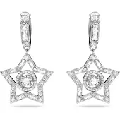 Swarovski Ohrringe mit Anhänger und Kristall