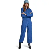 G-Star Painter Overall mit langen Ärmeln, verblasstes Blau, bequemer Sitz