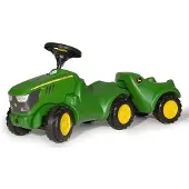 Rolly Toys Babyrutscher Minitrac John Deere 6150R + Anhänger rollyMinitrac