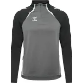 Hummel Lead 2.0 Half Zip Unisex, grau, S, Unisex,Damen,Herren