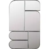 Zuiver Glamour Spiegel Eisen 70x45 cm