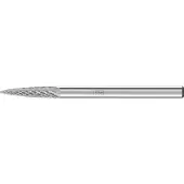 PFERD 21222643 Fr?sestift Spidsbue L?ngde 43 mm M?l, ? 3 mm Arbejdsl?ngde 13 mm Skaftdiameter 3 mm