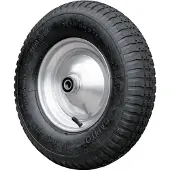 CAPITO Luftrad 400/100 Kugell. 17mm Ø, mit Schraubachse