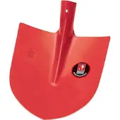 Ideal Frankfurter Schaufel ohne Stiel, rot, Gr.5