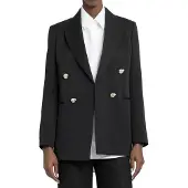 Lanvin - Wool Blazer - Größe 42 - schwarz
