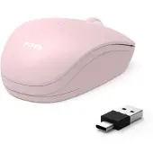 Port Designs 900541, Beidhändig, Optisch, RF Wireless, 1600 DPI, Pink