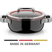 WMF FT Function Pro Fusiontec Function Pro, Bratentopf mit Deckel, 20 cm, Black schwarz