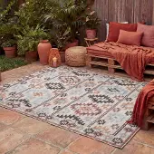 FRAAI Kelim Outdoor Teppich - Lira Diamond 120x170 cm