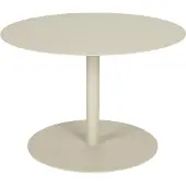 Zuiver Snow Couchtisch Rund 60 cm Metall Beige