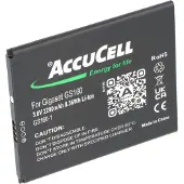 AccuCell Akku kompatibel Smartphone Gigaset GS160 Akku V30145-K1310-X463, 3,8V, 2200mAh, max. 8,36Wh