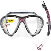 Cressi Evo Big Eyes&alpha Ultra Dry Schnorchelset