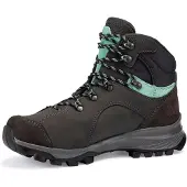 Hanwag Wanderschuhe Alta Hallux Valgus II GTX Asphalt Mint Damen-Schuhgröße 38