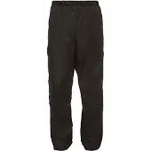 Vaude Bike FLUID FULL-ZIP II Regenhose in schwarz, Größe M