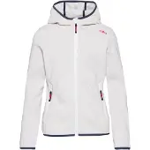 CMP Mädchen Fleece Jacke Fix Hood 3H19825-06XU 176 - B.Co Gesso-Vaniglia - 176