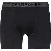 Icebreaker Boxershorts Anatomica Boxers Herren Black-L