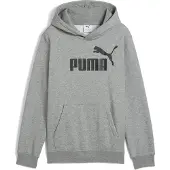 Puma Kinder Kapuzenpullover ESS No. 1 Logo Hoodie FL B 684908-03 128 - Medium Gray Heather - 128